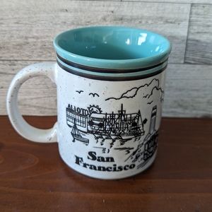 Vintage San Francisco MUG Historical Sites 1982